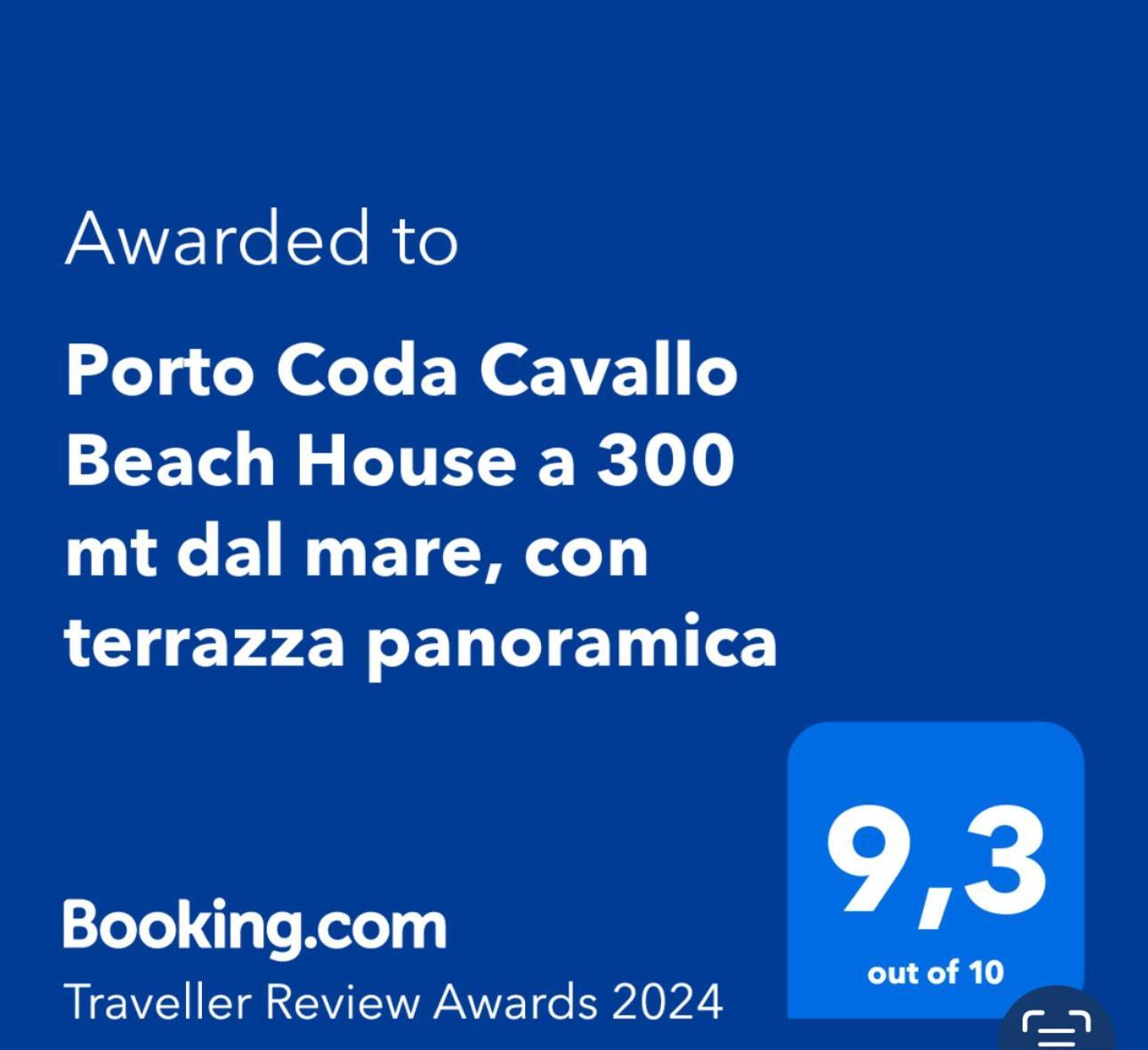 Porto Coda Cavallo Beach House A 300 Mt Dal Mare, Con Terrazza Panoramica San Teodoro  Buitenkant foto